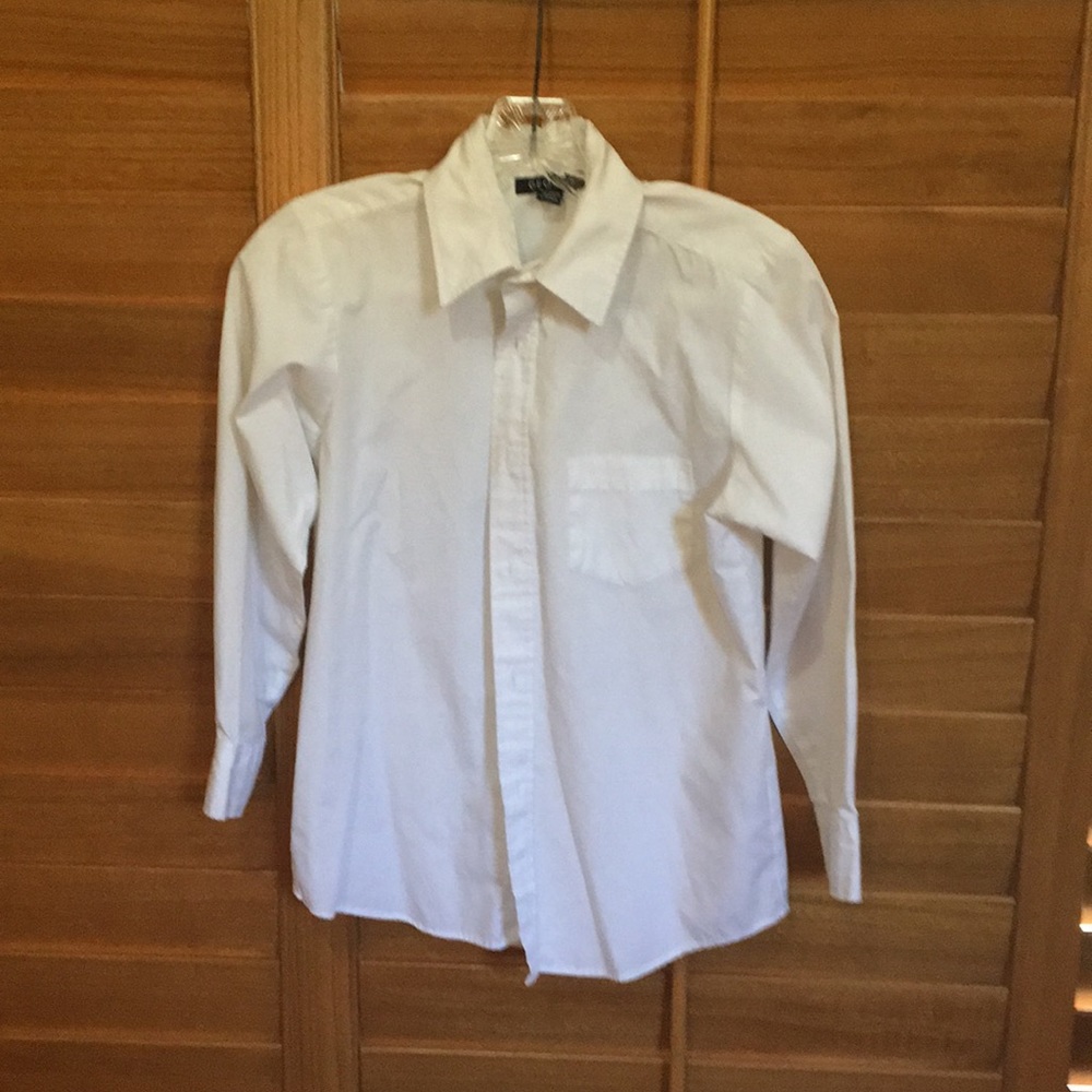 Boy’s white dress shirt
